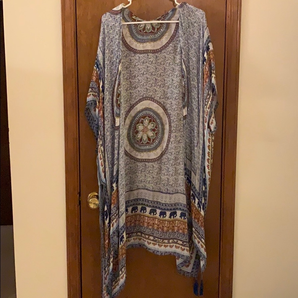 Boho light cover up